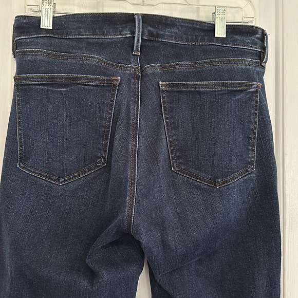 EUC Ann Taylor Curvy Slim Boot Dark Wash Size 8 - Picture 3 of 5